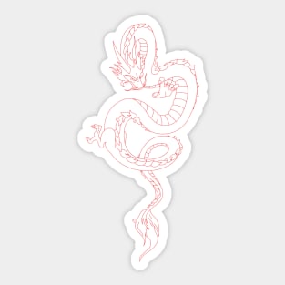 DRAGON - STREETWEAR Sticker